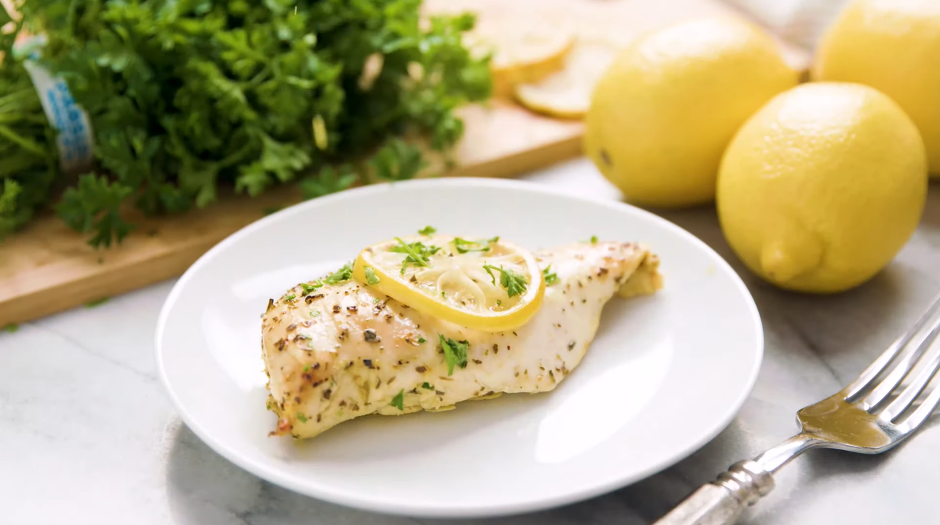 Garlic Lemon Herb Mediterranean Chicken Recipe