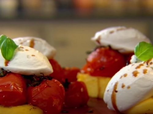 Roasted Tomato Confit with Goat Cheese Recipe