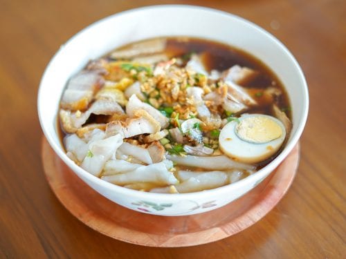 rolled rice noodle soup recipe