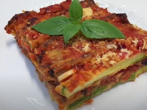 Smoky Eggplant-Kale Vegetarian Lasagna Recipe