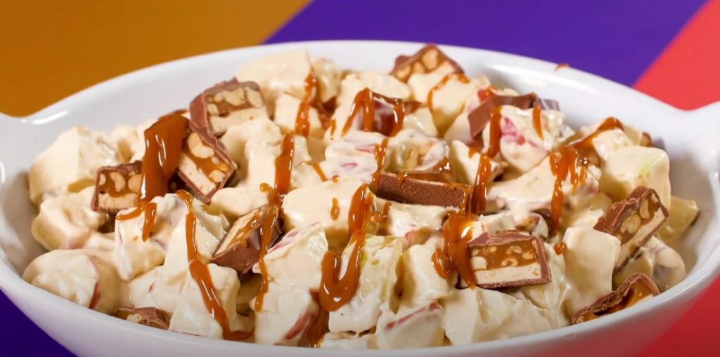 Snickers Caramel Apple Salad Recipe