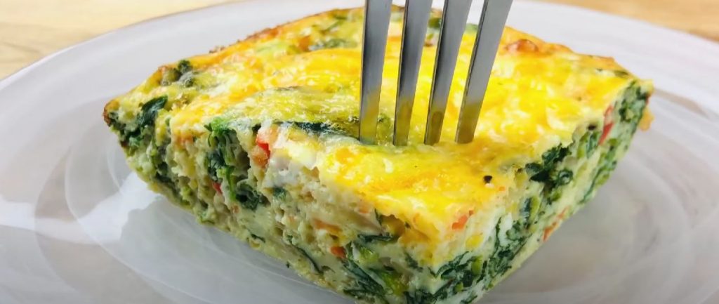 Spinach Bacon Egg Casserole Recipe