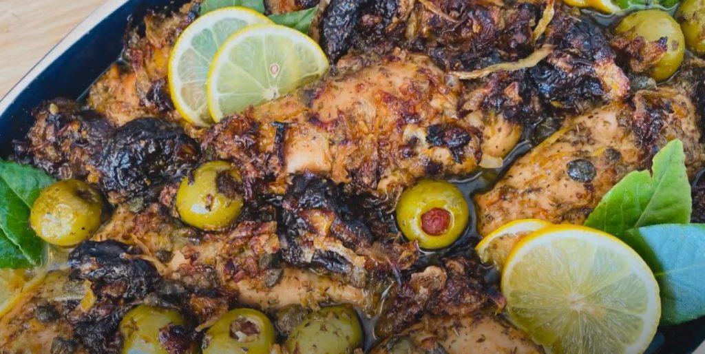 Summer Chicken Marbella Recipe