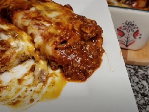 Tequila Slow-Cooked Beef Enchiladas Recipe