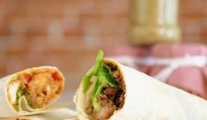 Thai chicken wraps
