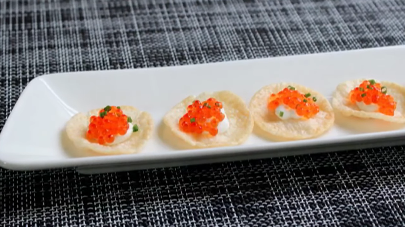 Trout with Fingerling Potato and Caviar Recipe