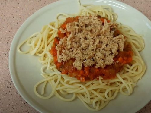 Tuna Spaghetti and Fresh Tomato Sauce Recipe