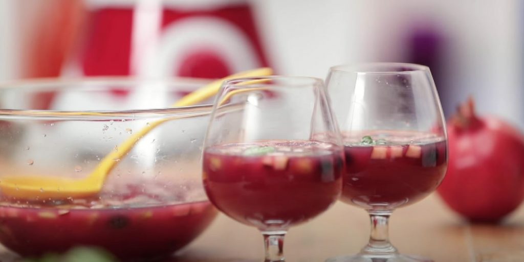 Virgin Pomegranate-Citrus Sangria Recipe