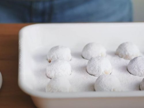 Walnut Snowball Cookies Recipe