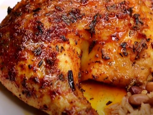 Wine-Baked Chicken Legs with Marjoram Recipe
