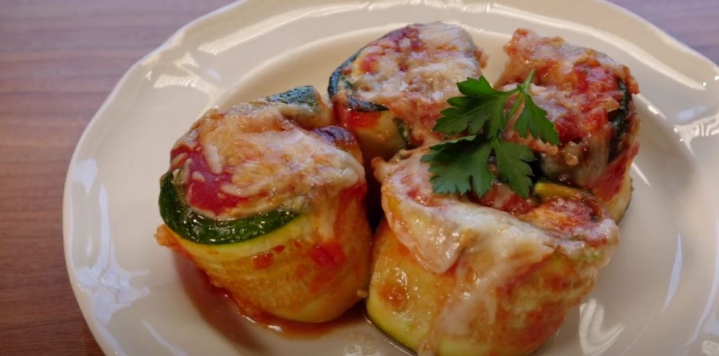 Zucchini Lasagna Roll-Ups Recipe