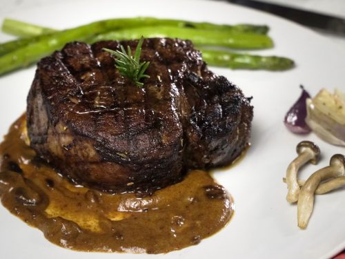 Grilled Beef Tenderloin Recipe, grilled marinated tenderloin with dates infused bbq sauce