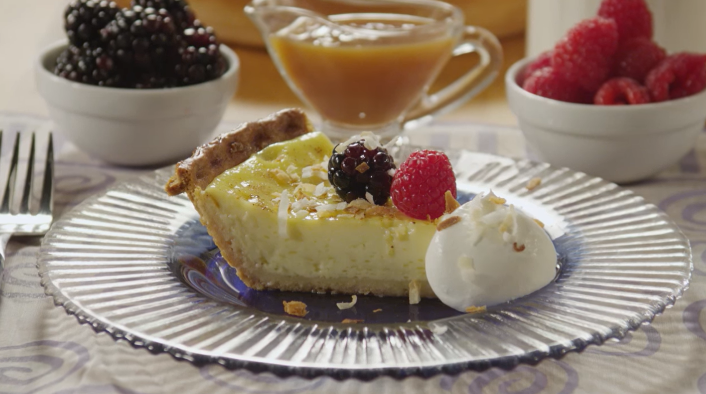 Baked Custard with Allspice Recipe