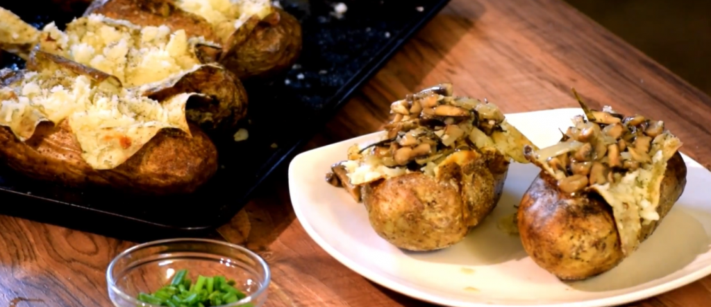 baked-potatoes-with-wild-mushroom-ragu-recipe