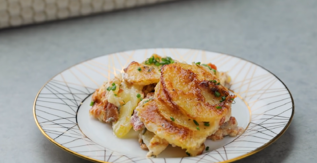 canadian-bacon-potato-and-swiss-chard-gratin-recipe