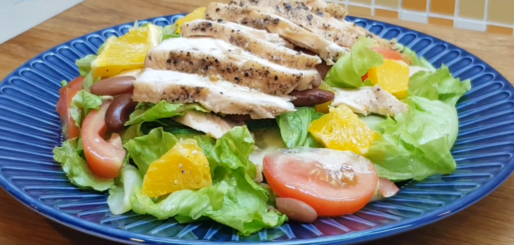 chicken-mesclun-salad-recipe