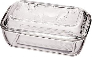 cow butter dish