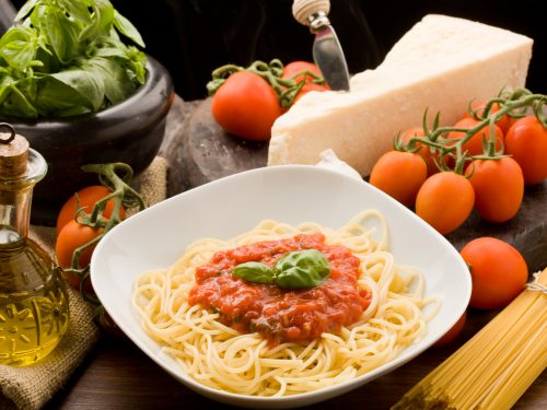 Pasta al Pomodoro - Spaghetti