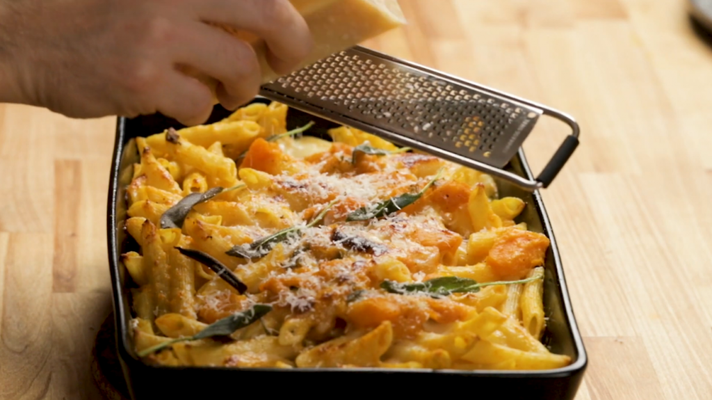 penne-pasta-with-roasted-butternut-squash-and-ham-recipe