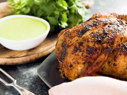 peruvian-style-roast-chicken-with-green-sauce-recipe
