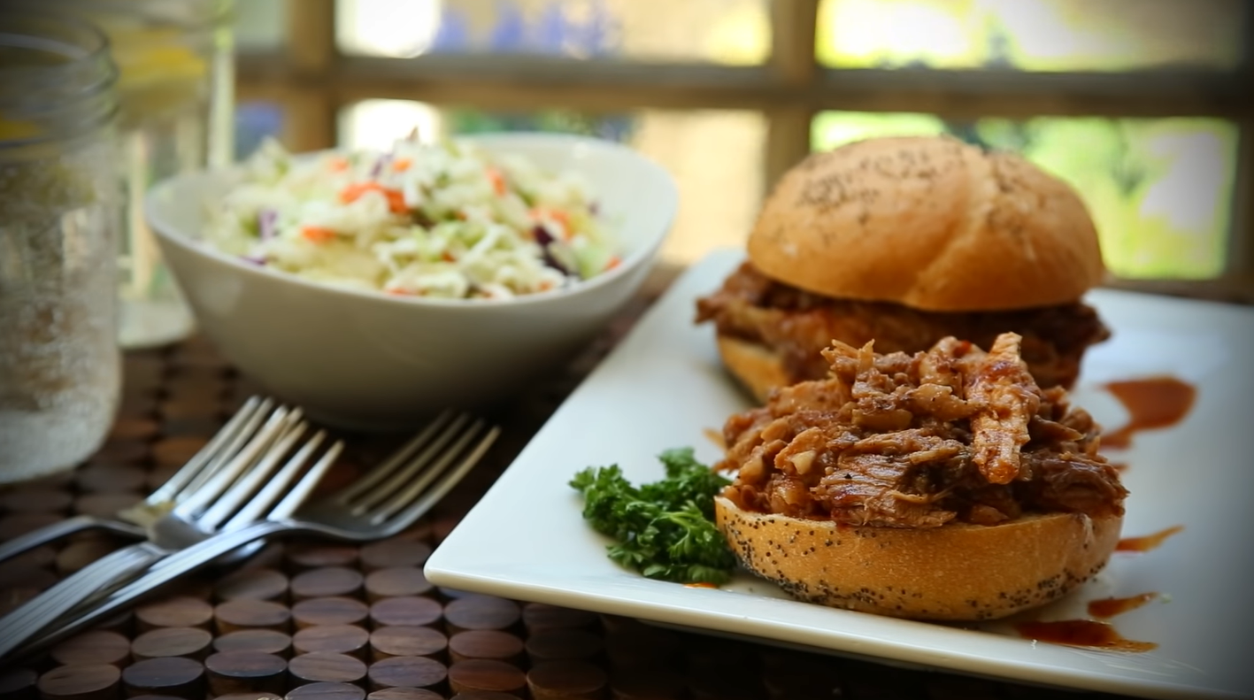 Pulled Pork with Tangy Barbecue Sauce - Once Upon a Chef