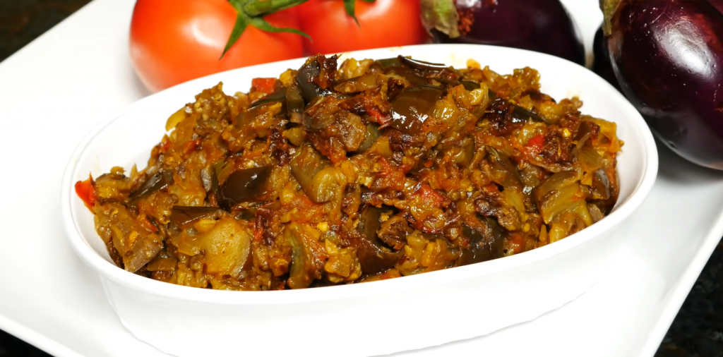 Roasted Eggplant Curry Recipe