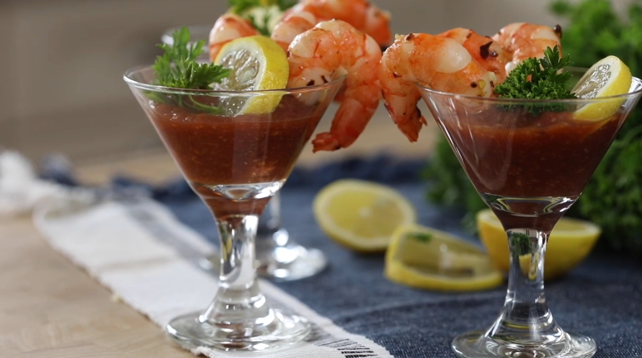 Easy Roasted Shrimp Cocktail - Gitta's Kitchen