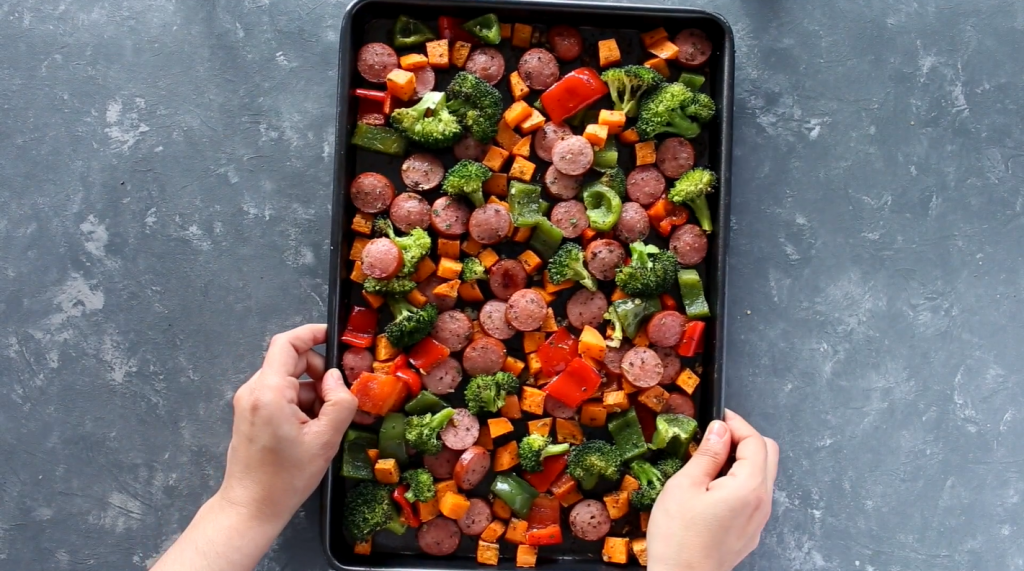 sheet-pan-sausage-and-vegetables-recipe