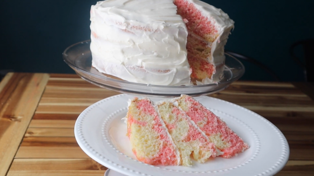 Marble Cake with Whipped Chocolate Buttercream | I Am Baker