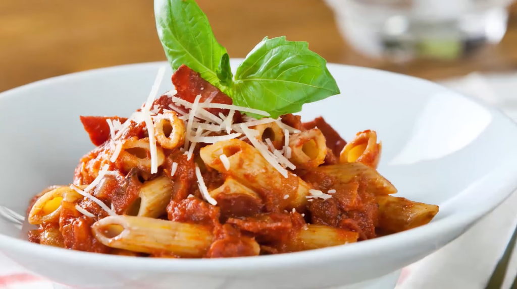 triple-tomato-sauce-penne-recipe