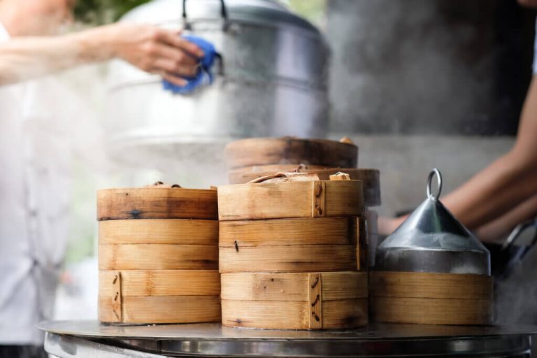 Using A Bamboo Steamer For The First Time