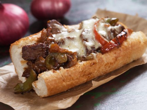 Slow Cooker Philly Cheesesteaks Recipe