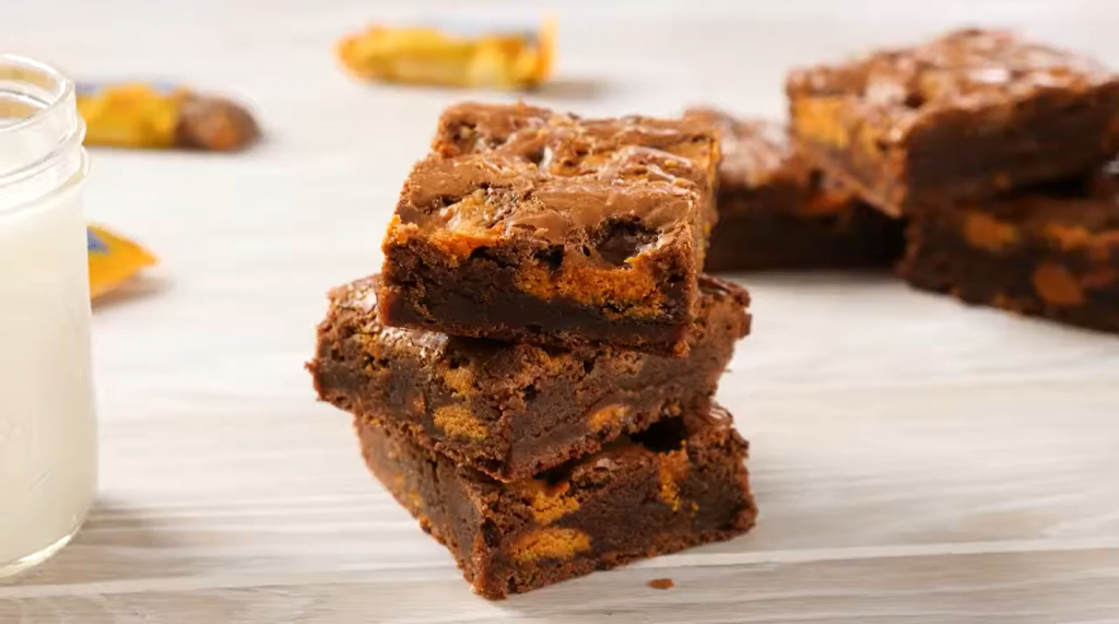 butterfinger brownies