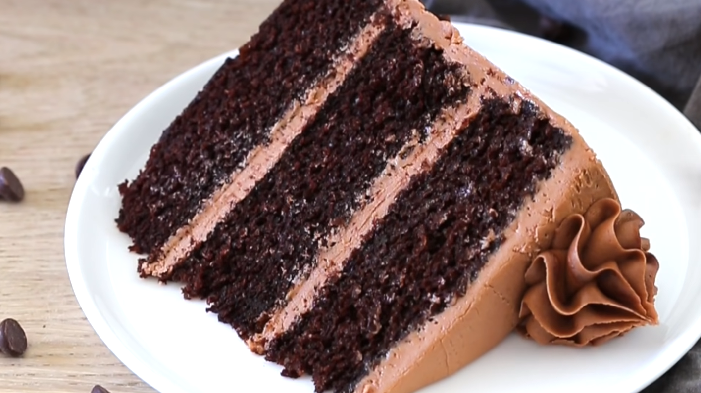 MilkChocolateFrosted Layer Cake Recipe