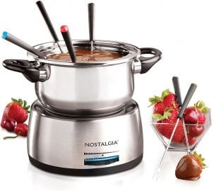 nostalgia fondue pot