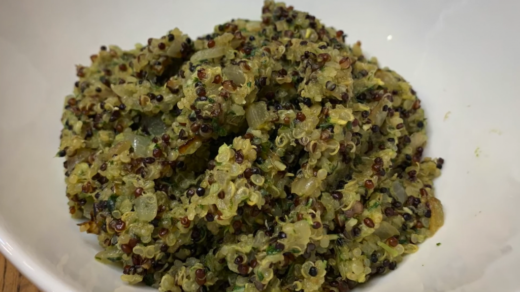 pesto-quinoa-with-toasted-almonds-recipe