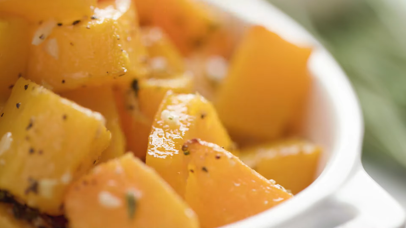 Roasted Butternut Squash with Orange Juice Recipe
