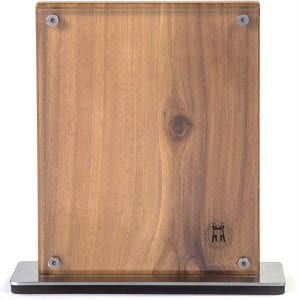 Schmidt Brothers - Acacia Midtown Magnetic Knife Block, with acrylic cover