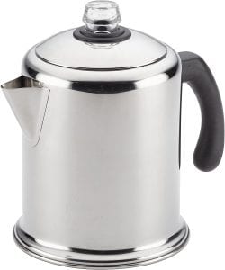 1950s Coffee Pot French Enamel Coffee Pot Stove Top Coffee Pot