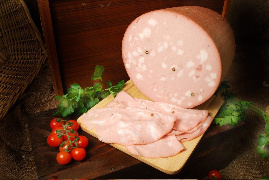 mortadella, deli, cold cut, italian cold cut