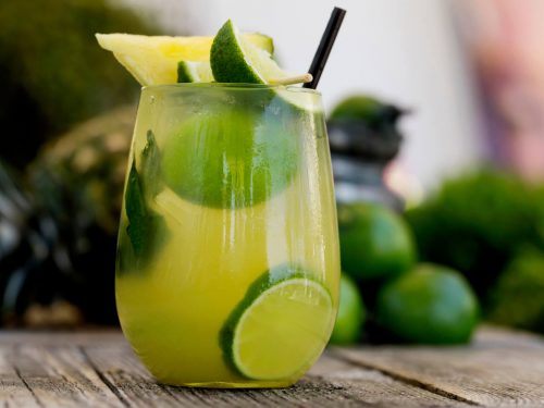 Pineapple-Mint Mojito Mocktail Recipe