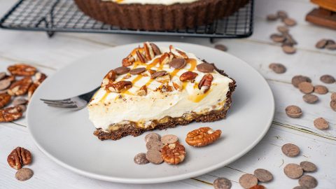 Easy Caramel Pecan Turtle Pie with Chocolate Crust - Recipes.net