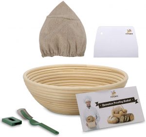 Criss Elite Bread Banneton Proofing Basket, Oval 11 Set of 2, Sourdough  Bread Baking Supplies Starter