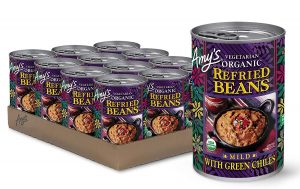 Amy’s Organic Refried Beans, Mild with Green Chiles