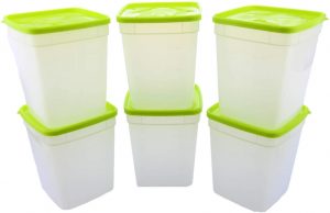 Arrow Reusable Plastic Storage Container Set