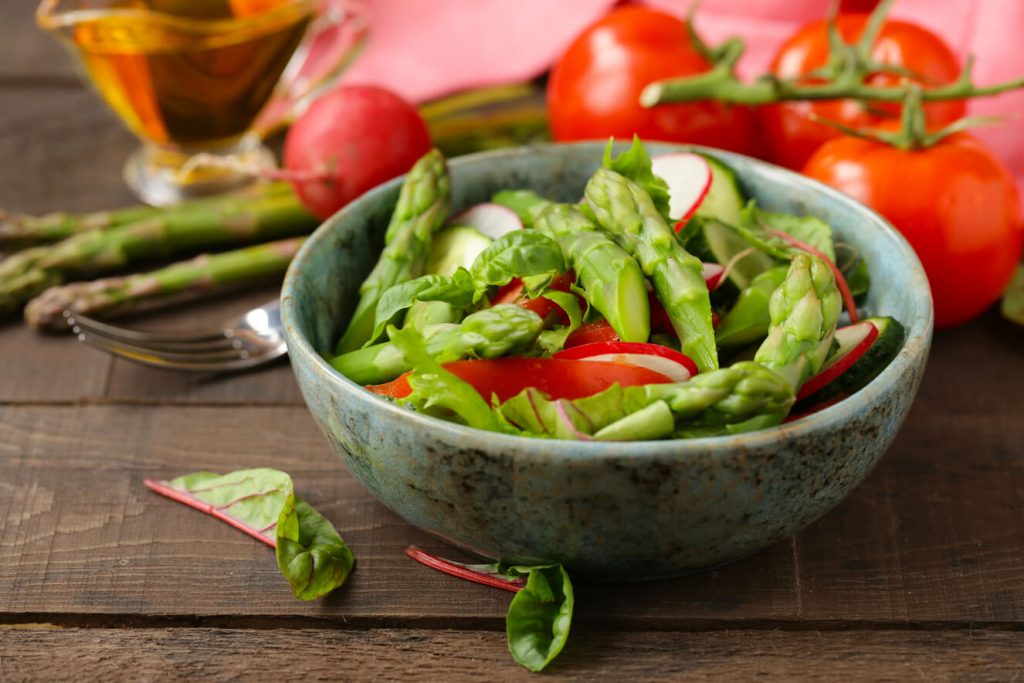 Asparagus Salad with Lemon Vinaigrette Recipe