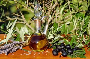 Decorative olive oil dispenser