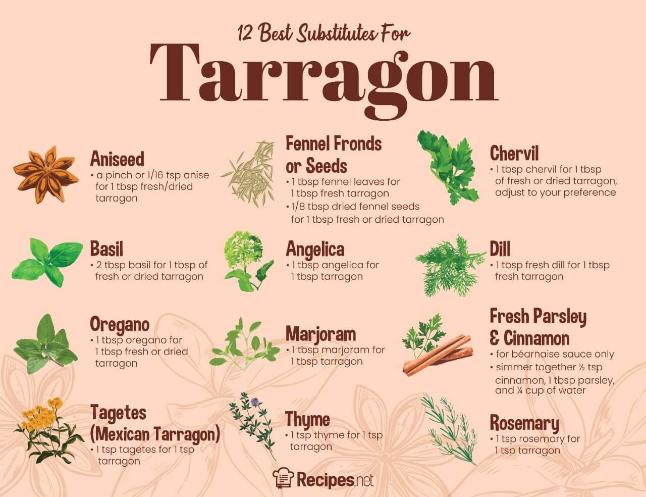 12 Best Tarragon Substitute Choices And How To Use Them