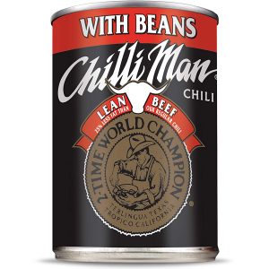 Chilli Man Canned Chili With Beans, Lean Meat