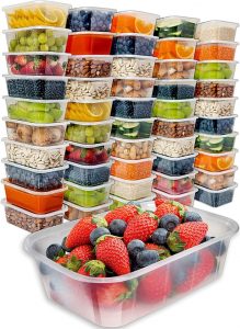 PrepNaturals Food Storage Containers With Lids